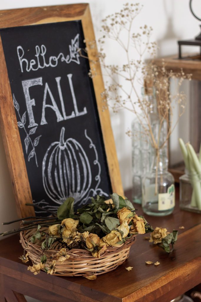Decorating for fall season