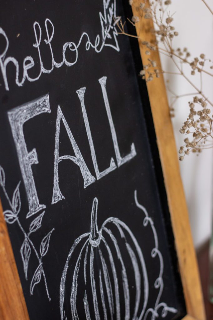 Decorating for fall season