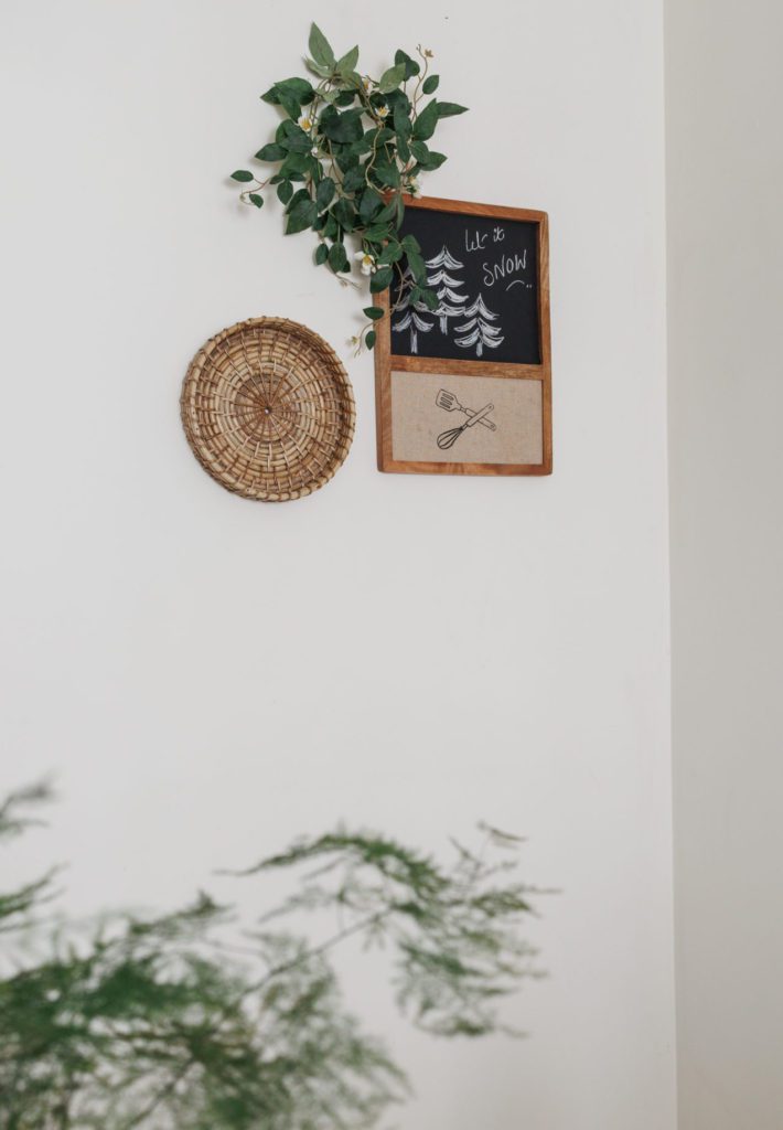 Christmas chalkboard art