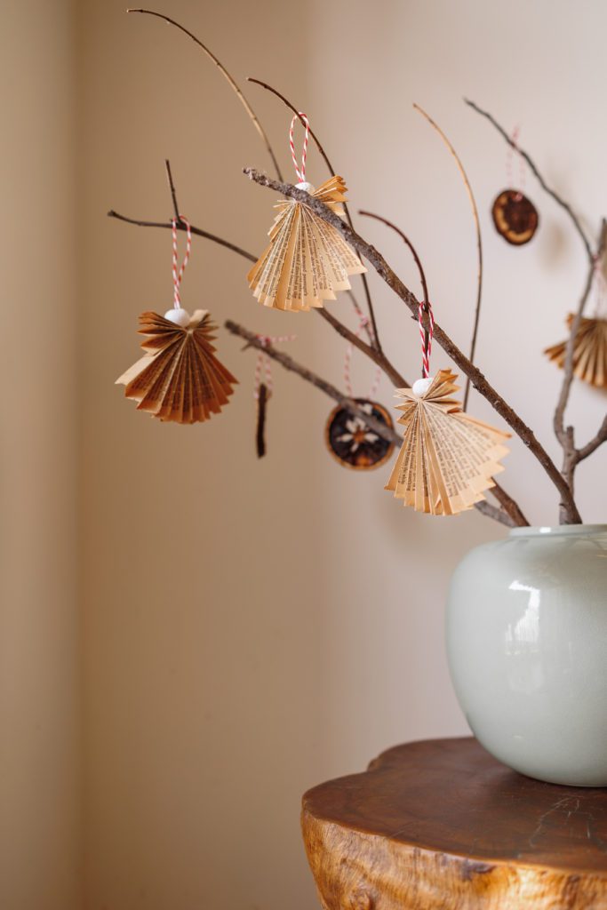 DIY paper Angels for Christmas decor