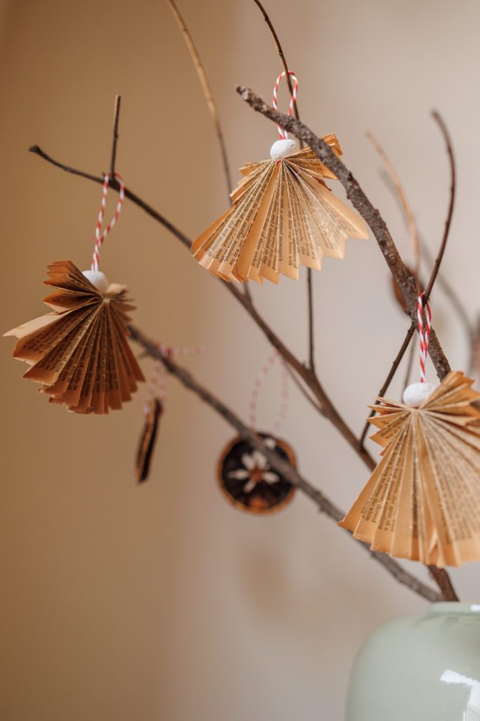 DIY paper Angels for Christmas decor