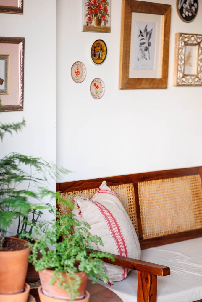 living room furniture and decor