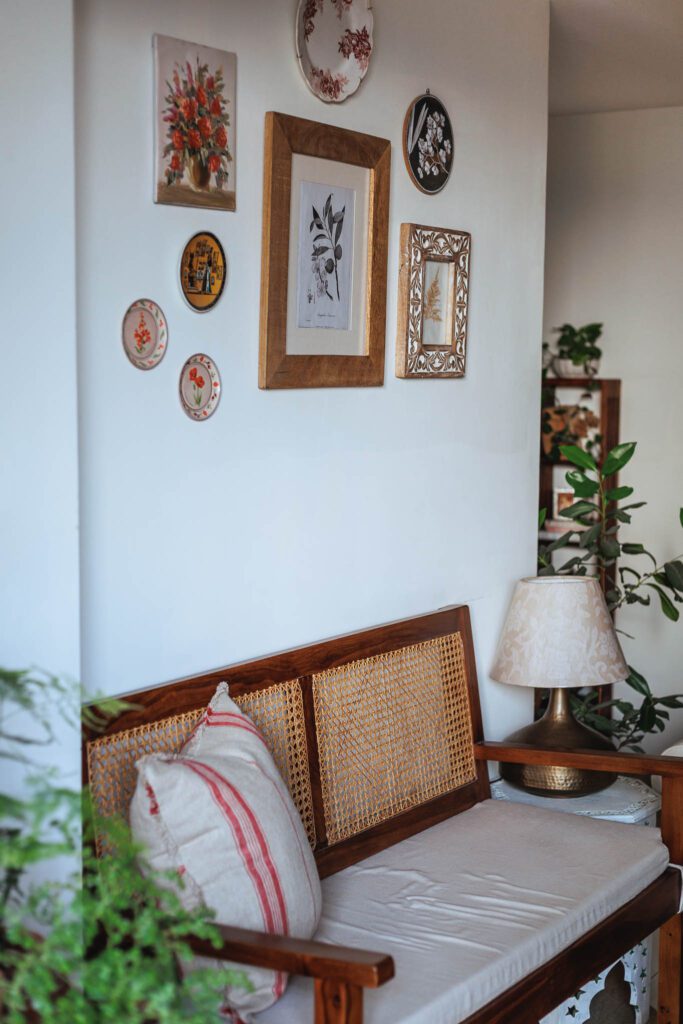 living room furniture and decor