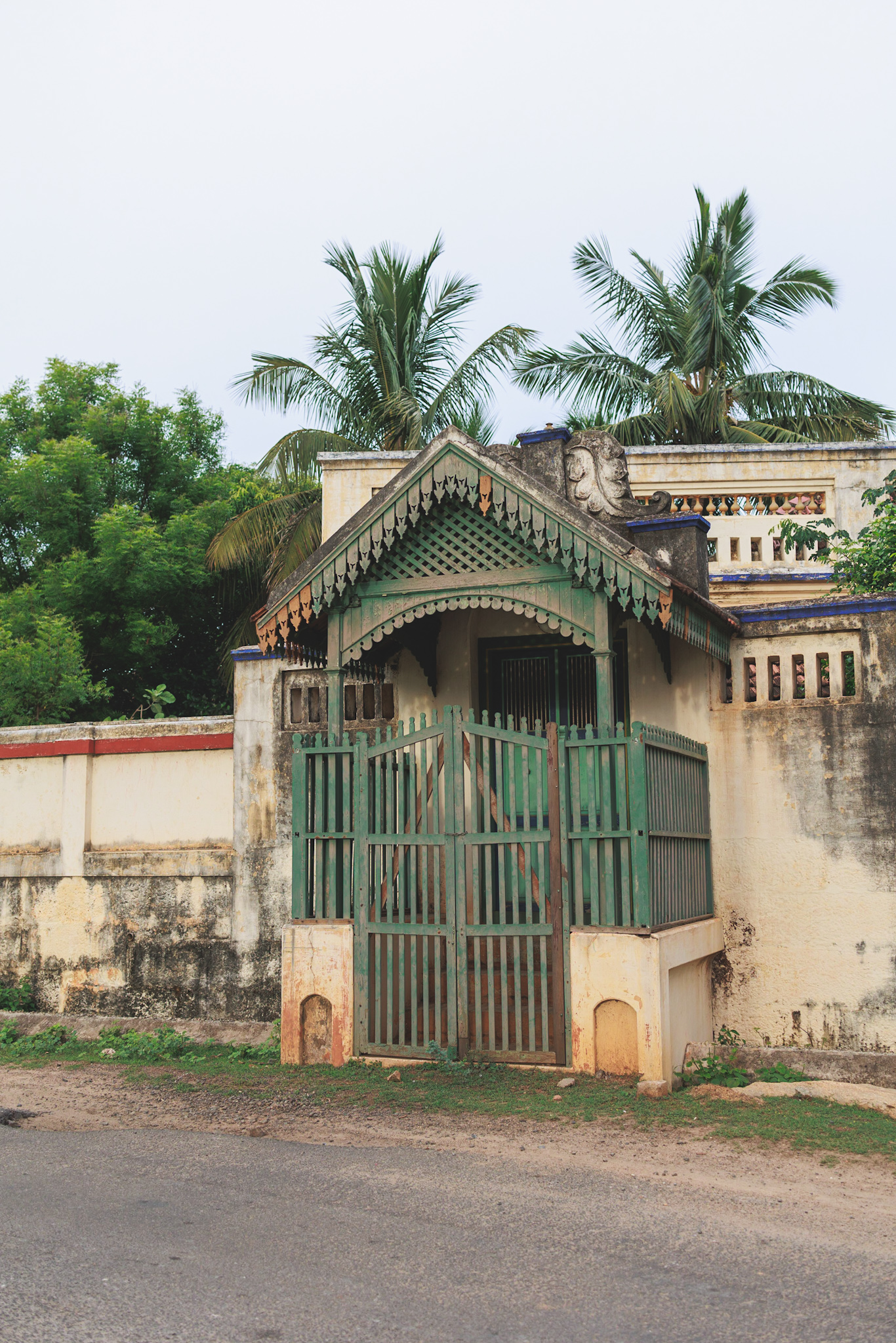 Streets in Chettinad , Tamil Nadu