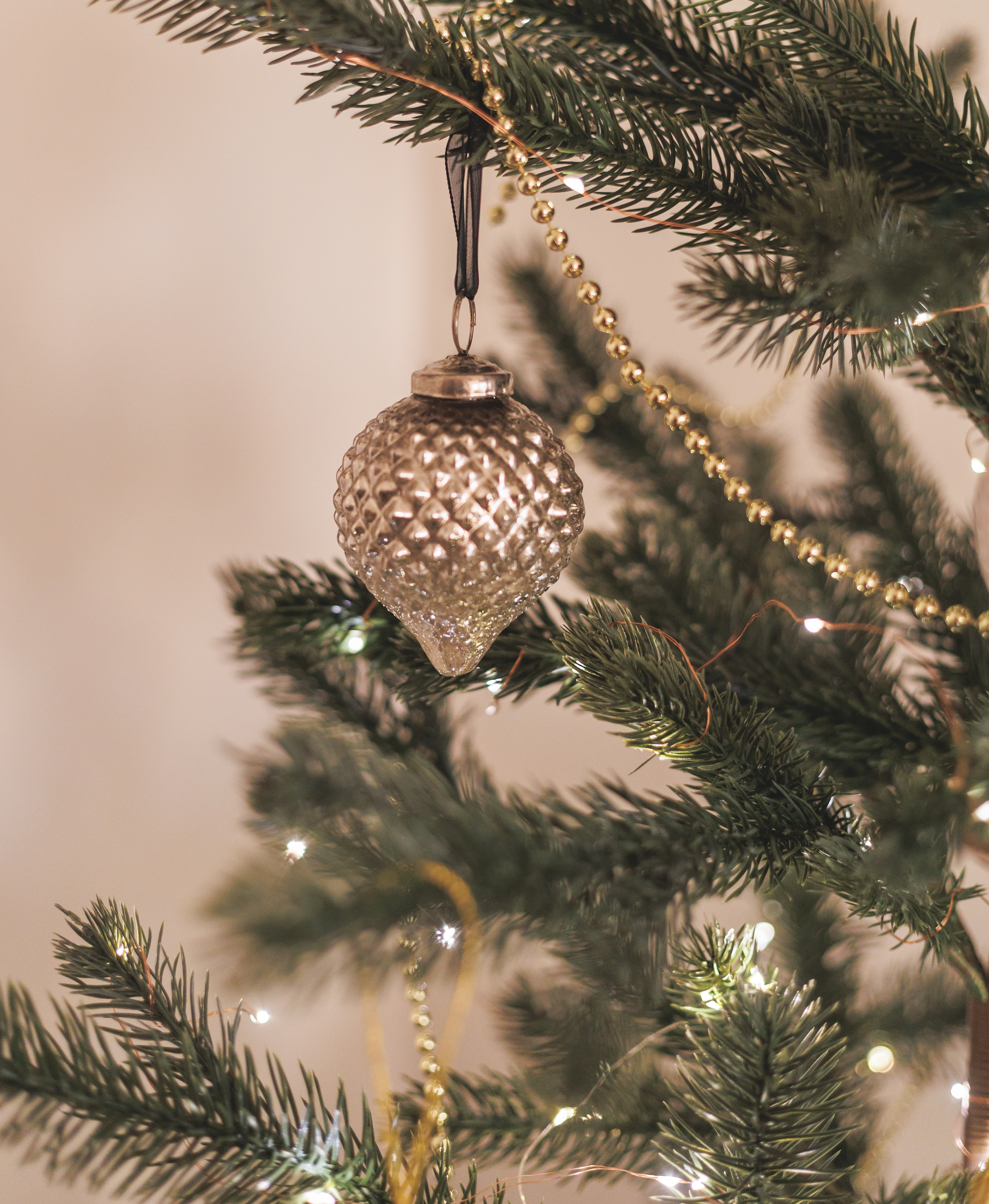 Mercury Glass Christmas Ornaments