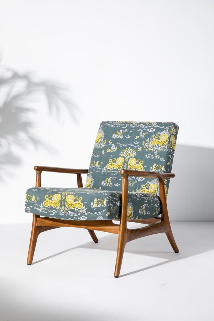 Beautiful wooden arm chair