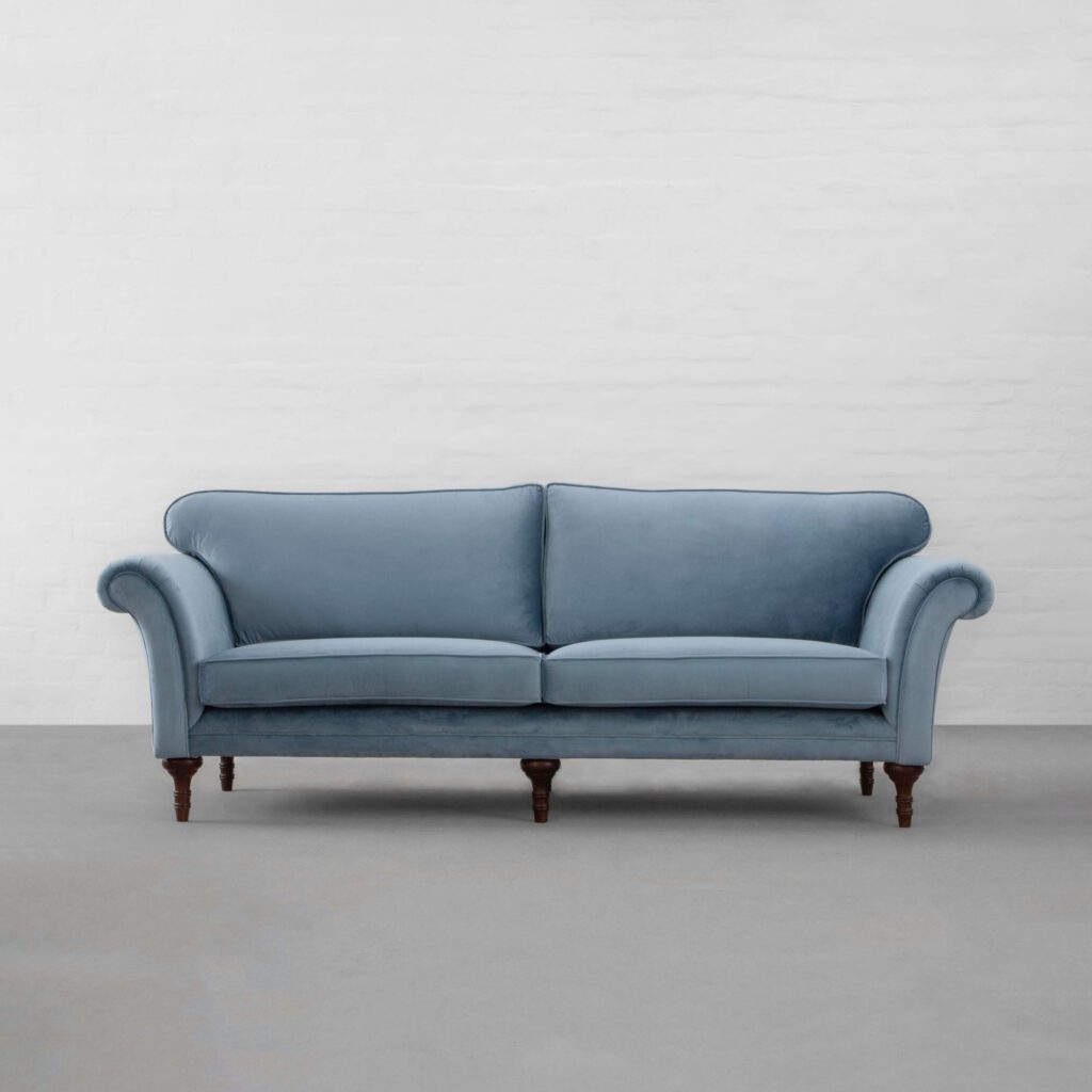 Country style 3 seater sofa by Gulmohar lane