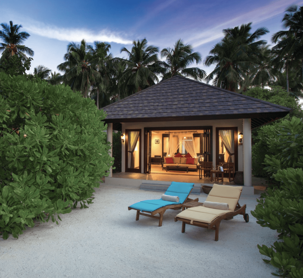 The Sunset Beach Villa at Kanifushi