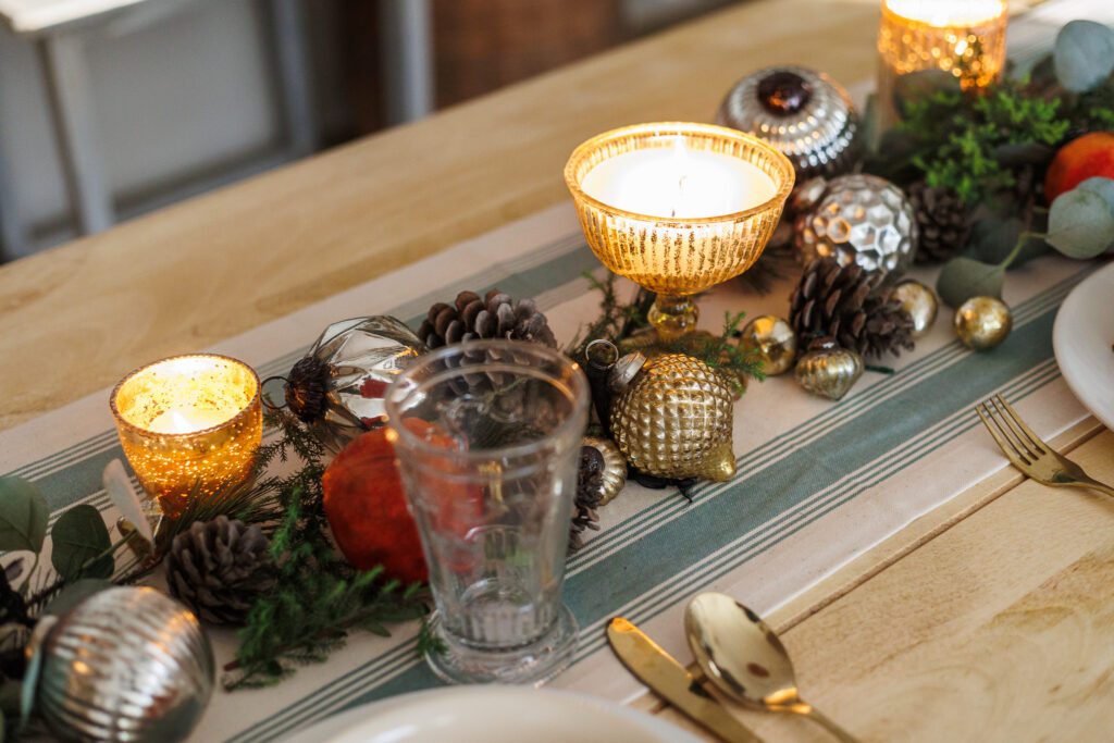 Christmas Table setting