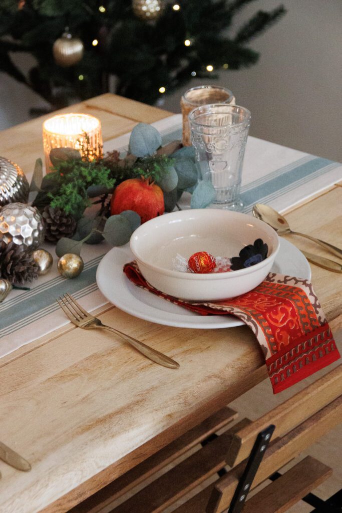 Christmas Table scape