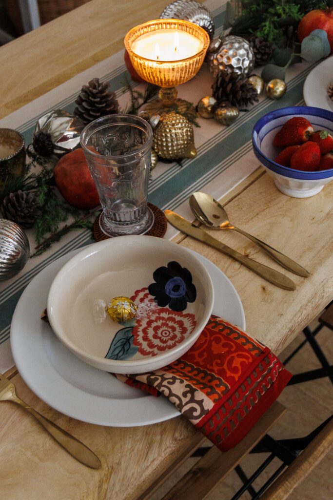 Christmas Table scape