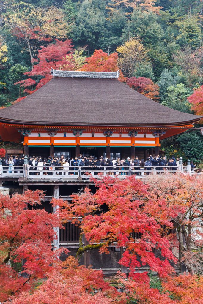 Kiyamizu-dera Temple complex in Kyoto