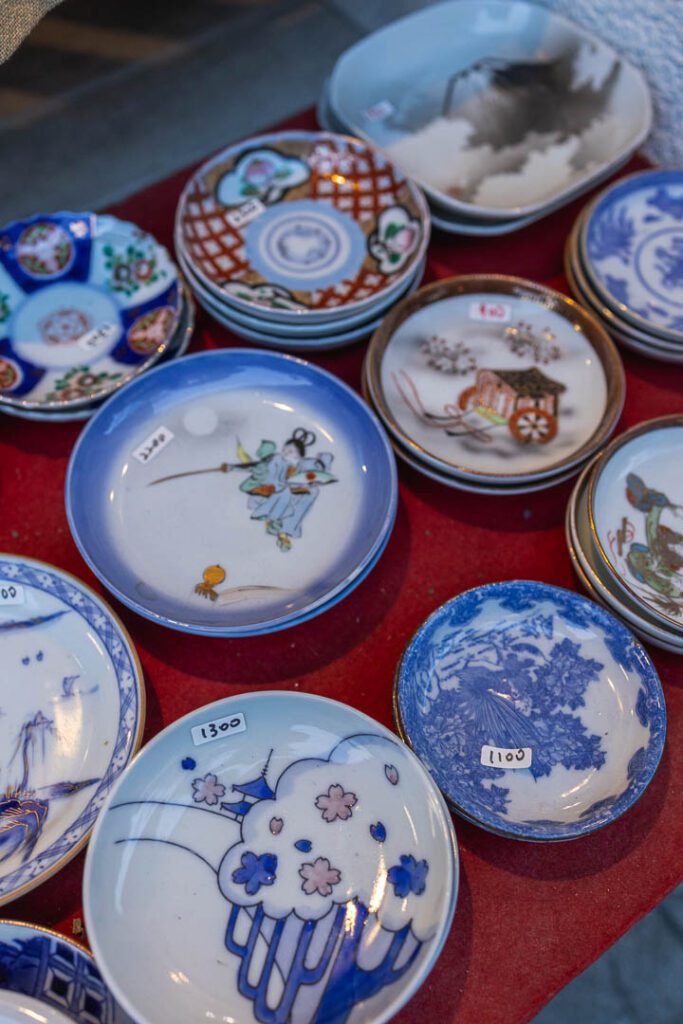 Japanese Ceramic Store in Kyoto 