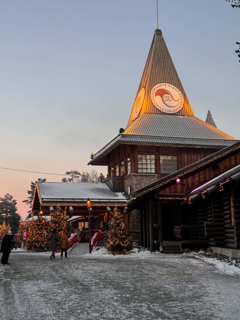Santa Village in Rovaniemi , Finland