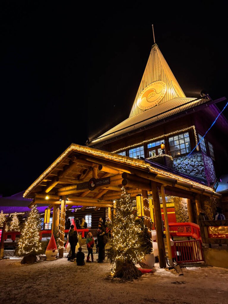 Santa Village in Rovaniemi , Finland