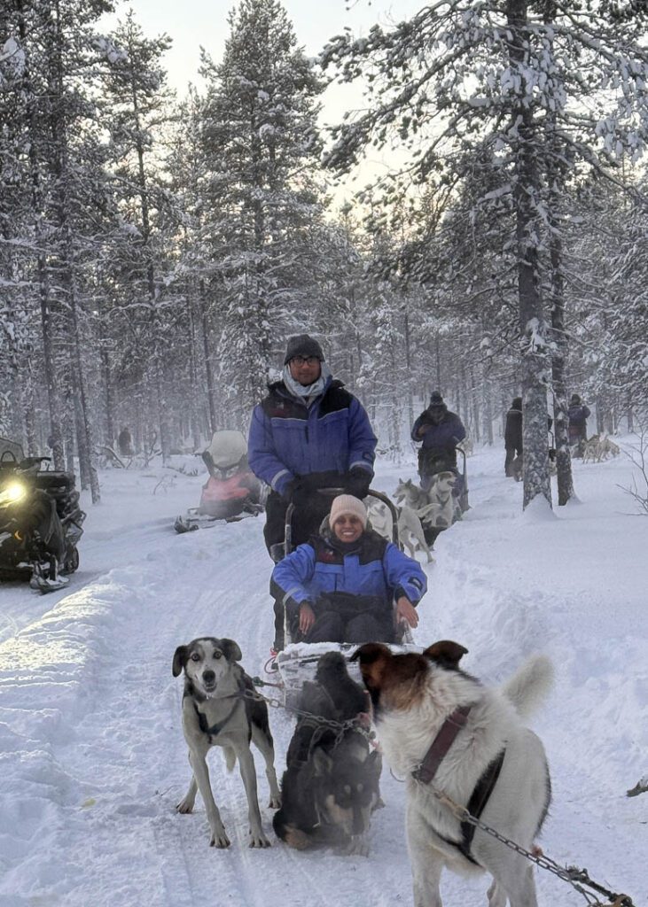 Husky Safari in Finnish Lapland