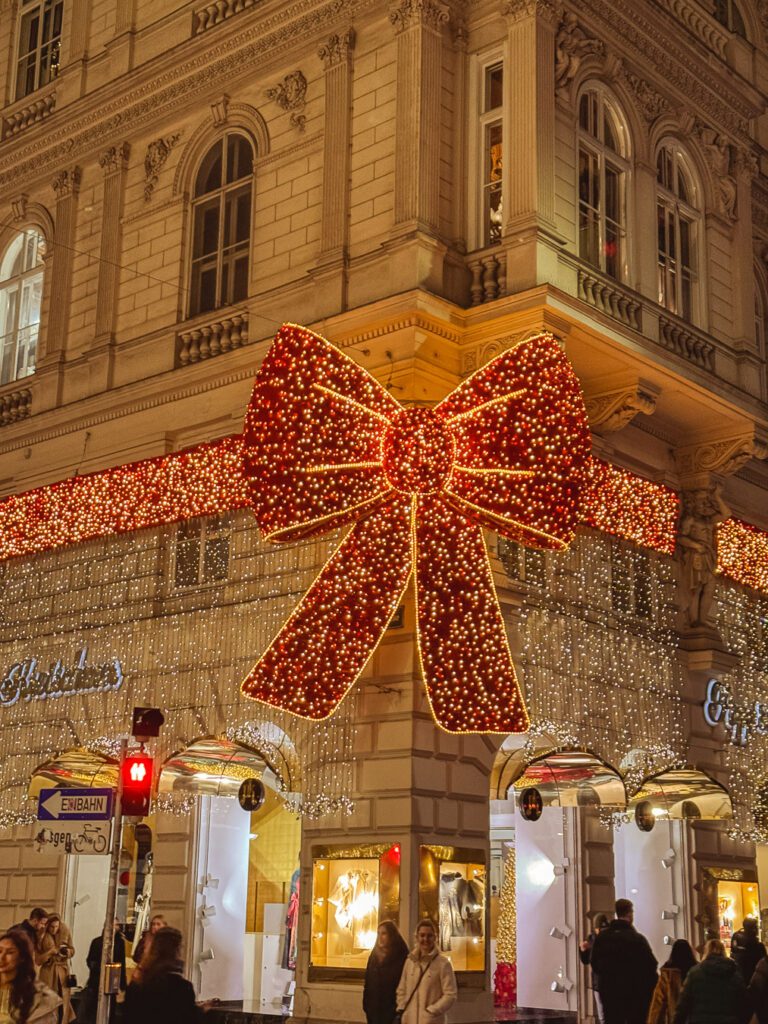 Famous Christmas Bow in Vienna