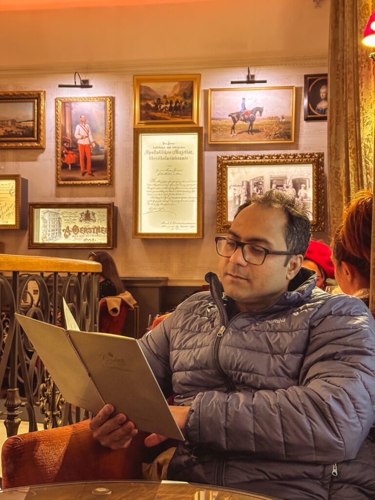 Cafe culture in Vienna